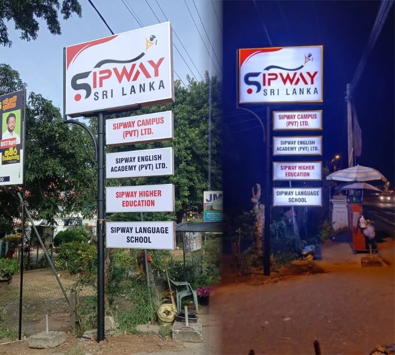 Illuminated Signage Project by Thusitha Graphics (Pvt) Ltd